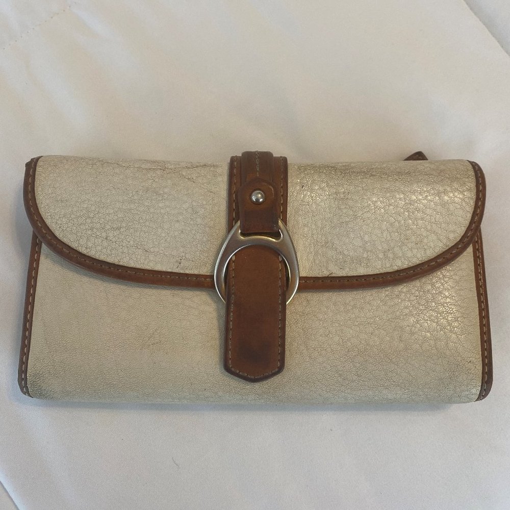 Vintage Dooney & Bourke Checkbook Wallet Organizer